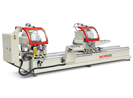 铝塑型材双头切割锯