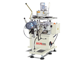 铝塑型材锁孔槽加工机