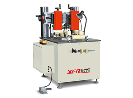 隔热断桥铝型材开齿穿条一体机